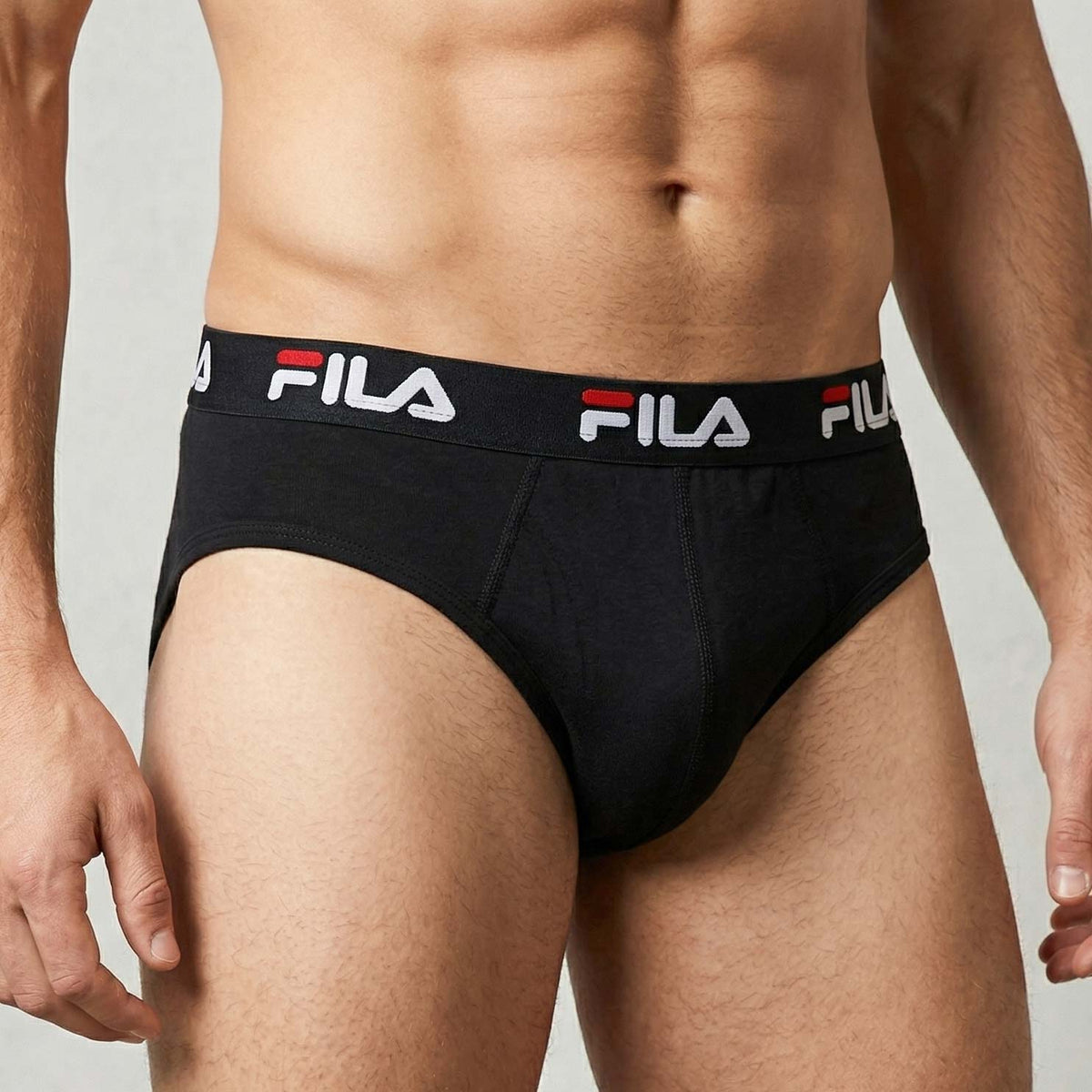 Slip uomo cotone elasticizzato Fila FU5233 - 3 pezzi