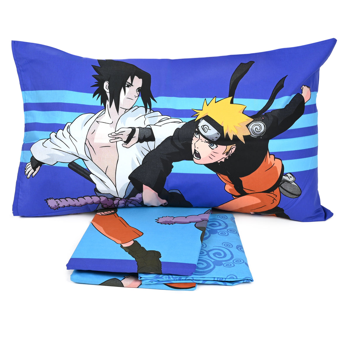 Completo Letto 1 Piazza in cotone Naruto Shippuden