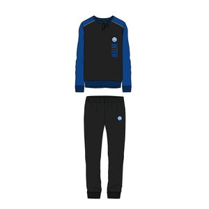 Pigiama uomo ufficiale Inter in caldo cotone nerazzurro PIGI 1185