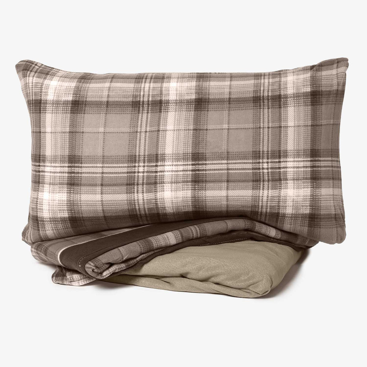 Completo letto in pile tartan Irge ICL scozia