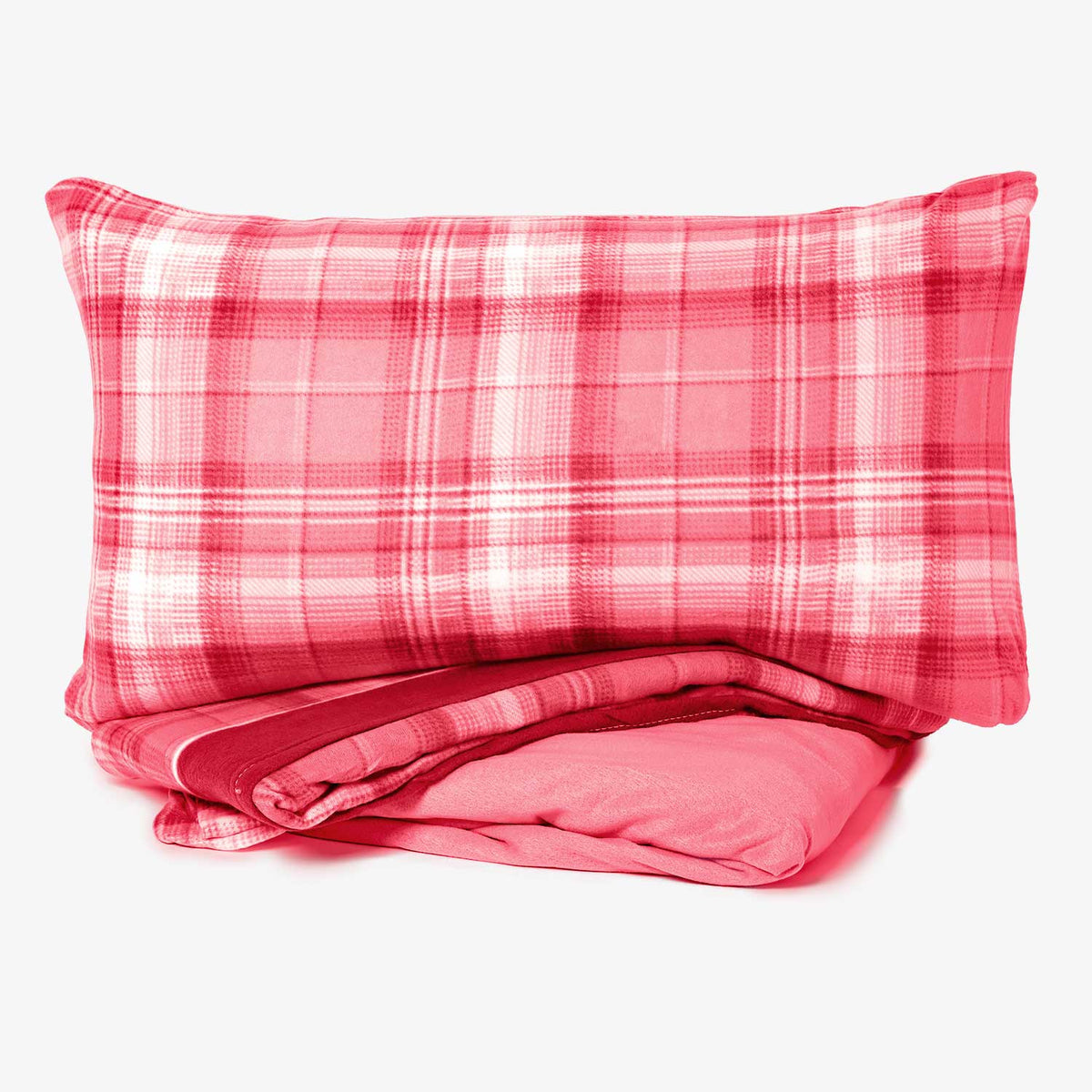 Completo letto in pile tartan Irge ICL scozia