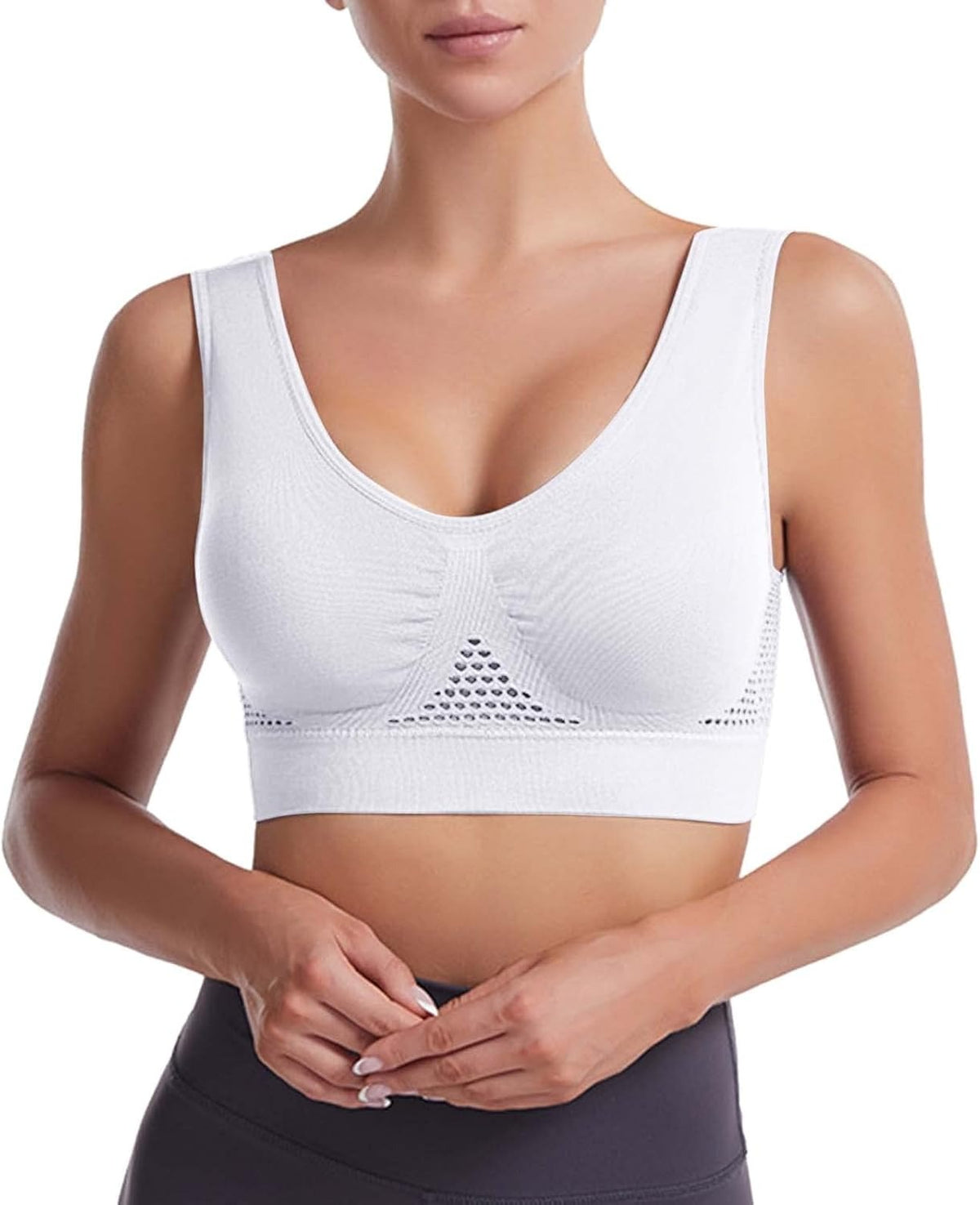 Reggiseno sportivo imbottitura leggera Iyali Jennifer