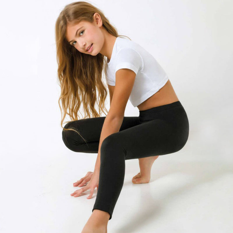 Leggings bambina Jadea 264 caldo cotone elasticizzato