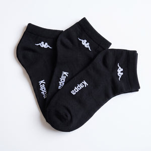 Calze corte unisex in cotone leggero Kappa K005 - 3 paia