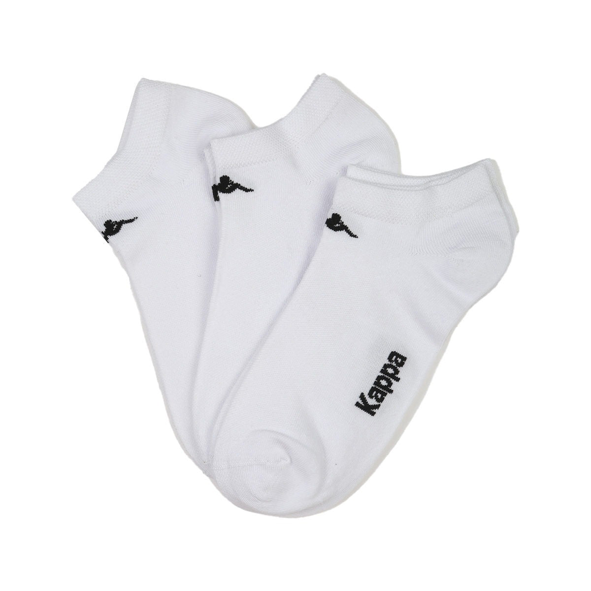 Calzini corti unisex in fresco cotone Kappa K007-3 Paia