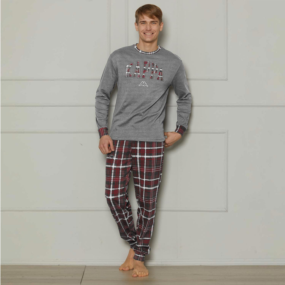 Pigiama uomo interlock Kappa KMW25014