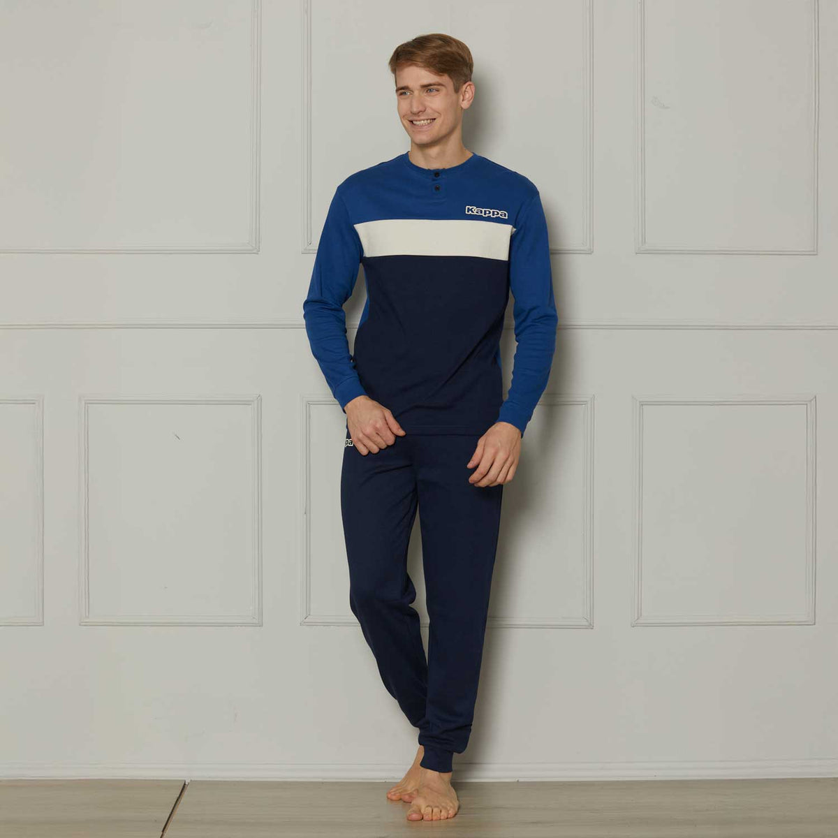 Pigiama uomo caldo cotone Kappa KMW25018