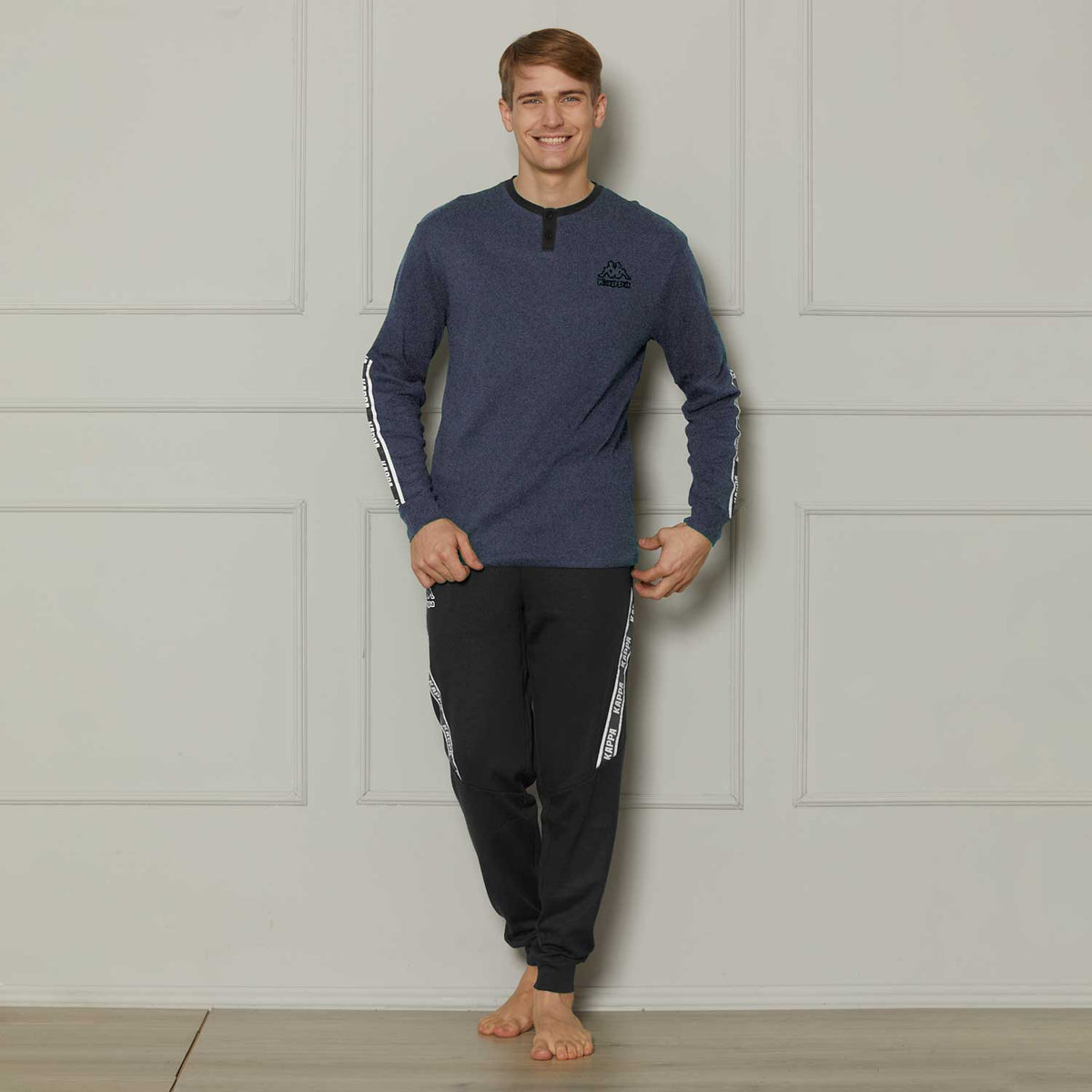 Pigiama uomo caldo cotone Kappa KMW25019