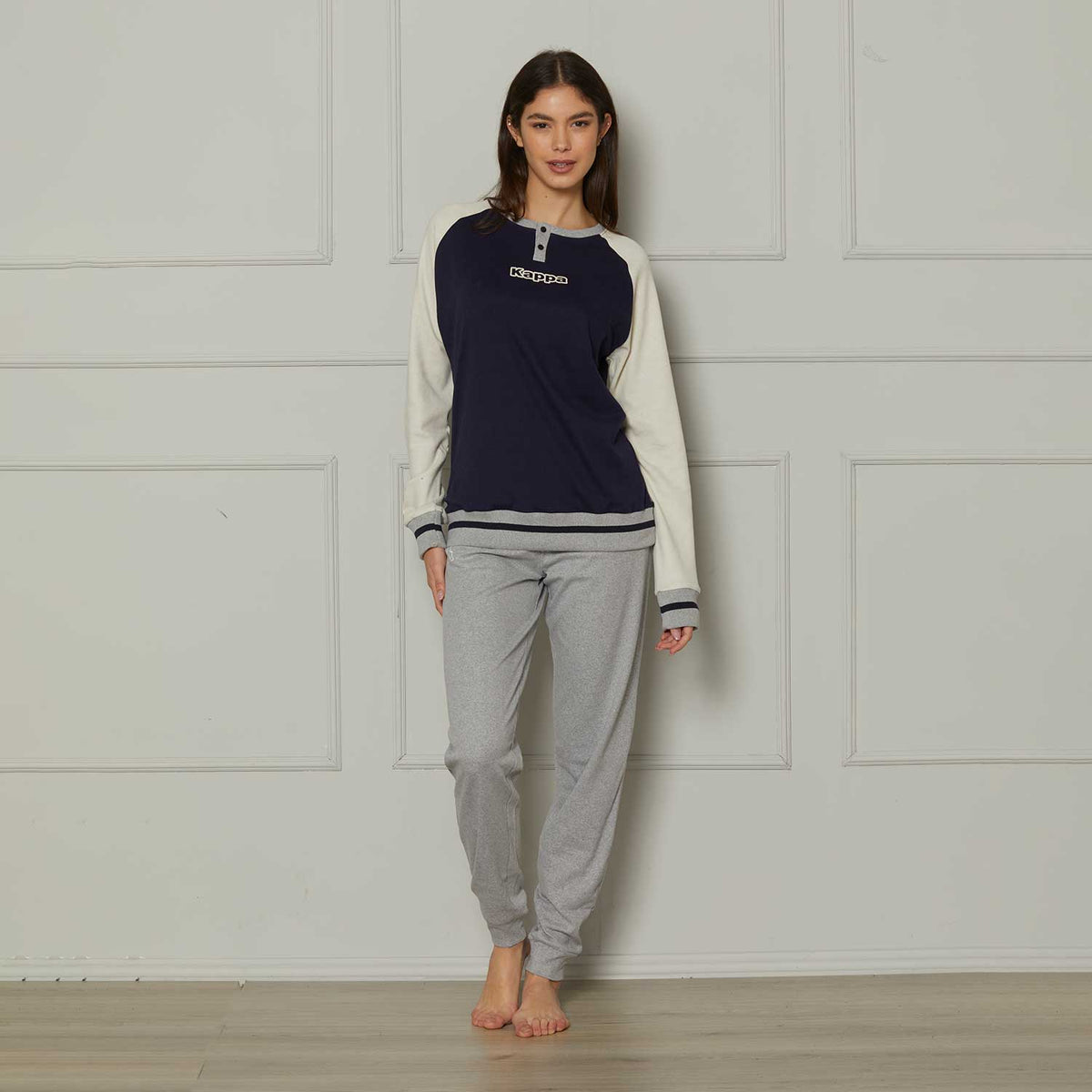 Pigiama donna/ragazza 100% caldo cotone Kappa KWW25108