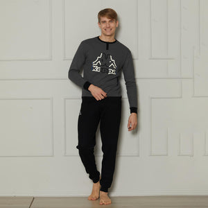 Pigiama uomo cotone interlock Kappa KMW25007