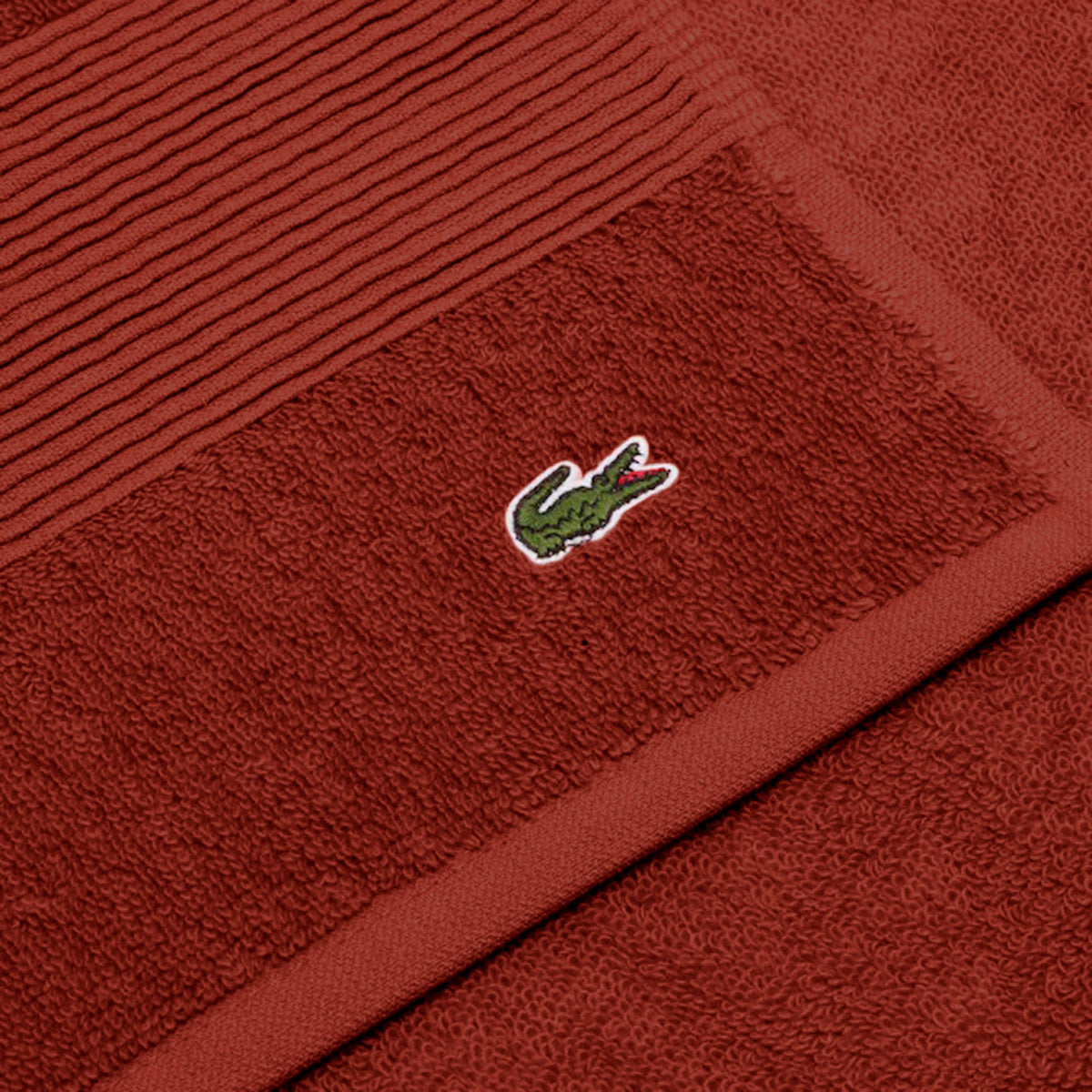 Telo doccia Lacoste L Lecroco 100% cotone 100x150