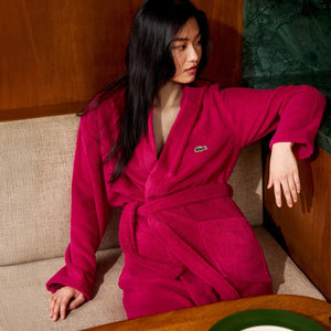 Accappatoio Lacoste L Open unisex 100% cotone