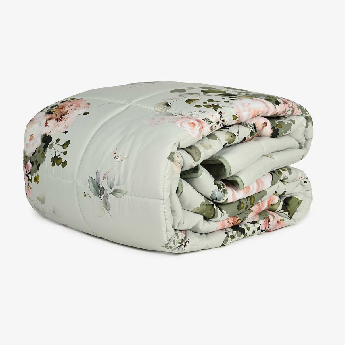 Copriletto trapunta invernale floreale Laura Biagiotti Artemide