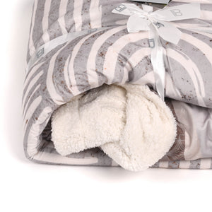 Coperta soffice in sherpa Laura Biagiotti Tribale 210x250cm