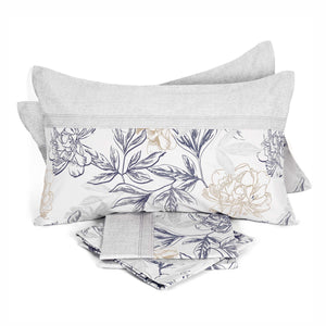 Completo Letto matrimoniale fantasia floreale Laura Biagiotti Izar