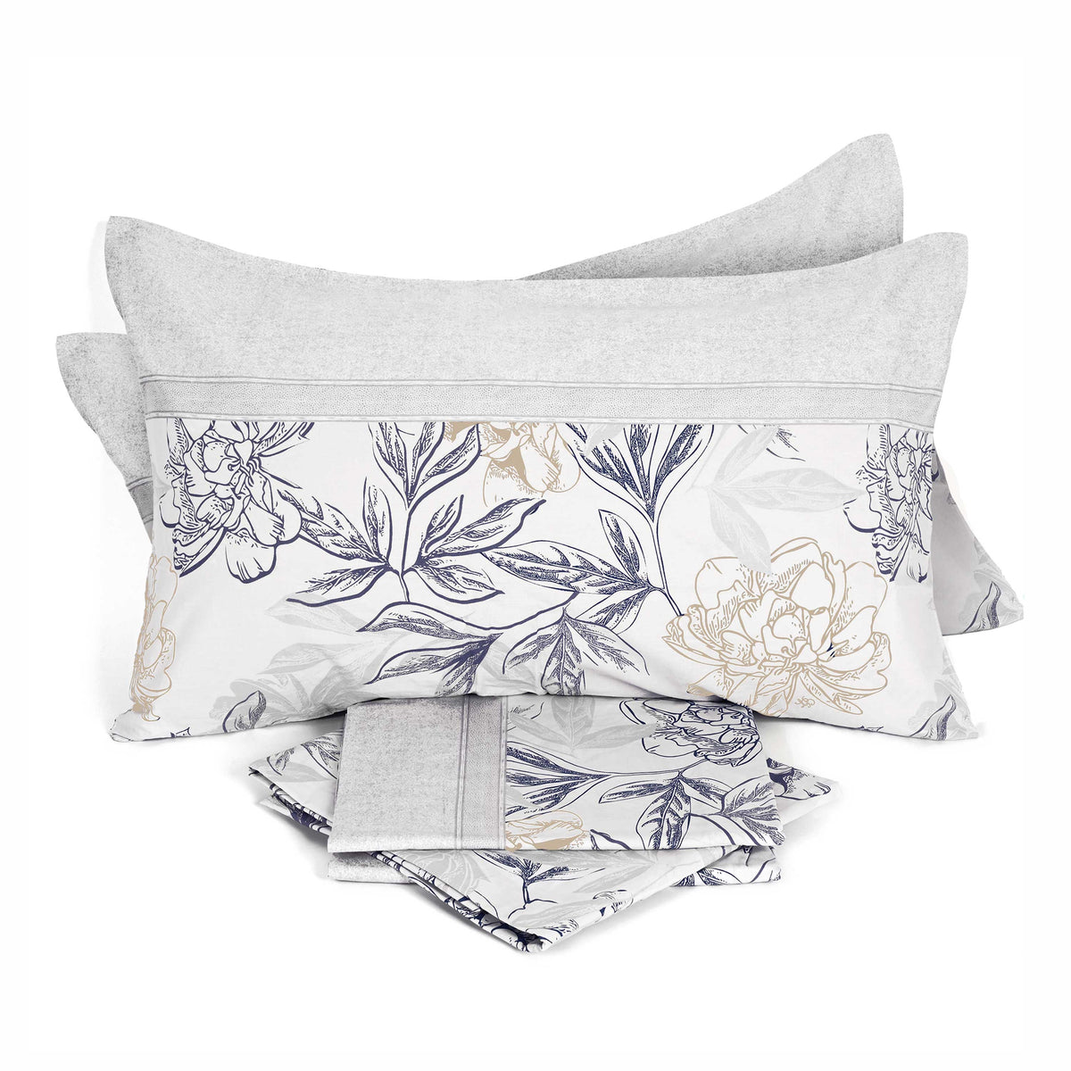 Completo Letto matrimoniale fantasia floreale Laura Biagiotti Izar