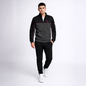 Tuta uomo cotone garzato full zip Lonsdale LOUAI25165