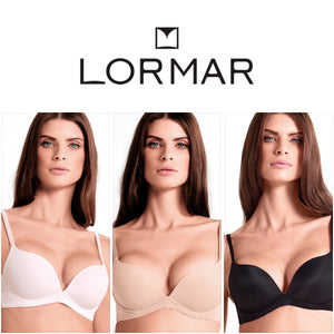 Reggiseno Push up Lormar Desiderio liscio senza ferretto