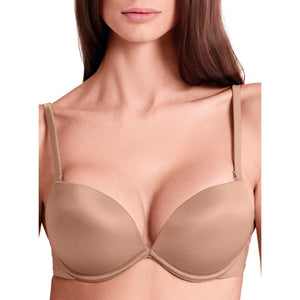 Reggiseno super push up Lormar double liscio imbottito