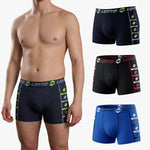 Boxer ragazzo in cotone bielastico Lotto LB4278- 3 paia