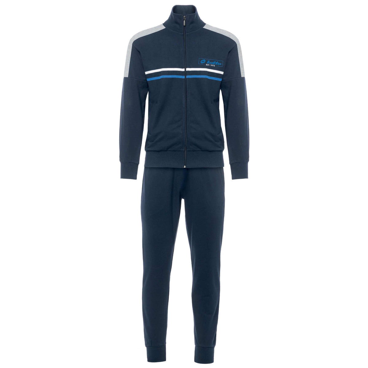 Tuta Uomo felpa full zip Cotone garzato primaverile Lotto LA1075