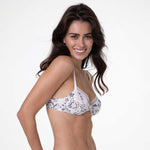 Reggiseno con ferretto in microfibra stampa floreale Lovable L05JK
