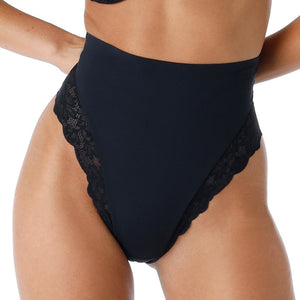 Slip contenitivo vita alta con pizzo Lovable L0EAY