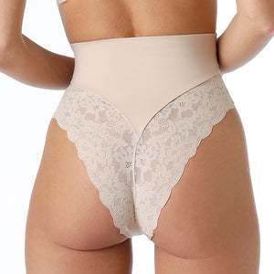 Slip contenitivo vita alta con pizzo Lovable L0EAY