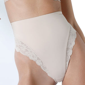 Slip contenitivo vita alta con pizzo Lovable L0EAY