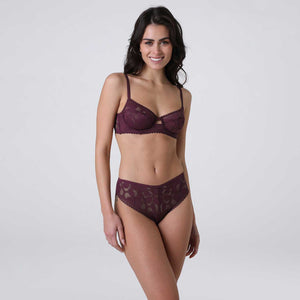 Reggiseno con ferretto in pizzo floreale Lovable L0EGN