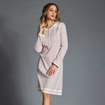 Camicia da notte donna interlock Lunatica 52144