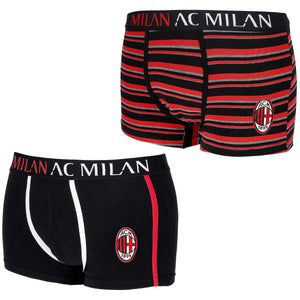 Boxerino uomo Prodotto Ufficiale AC Milan B2YMI11050 assortiti 2 pz