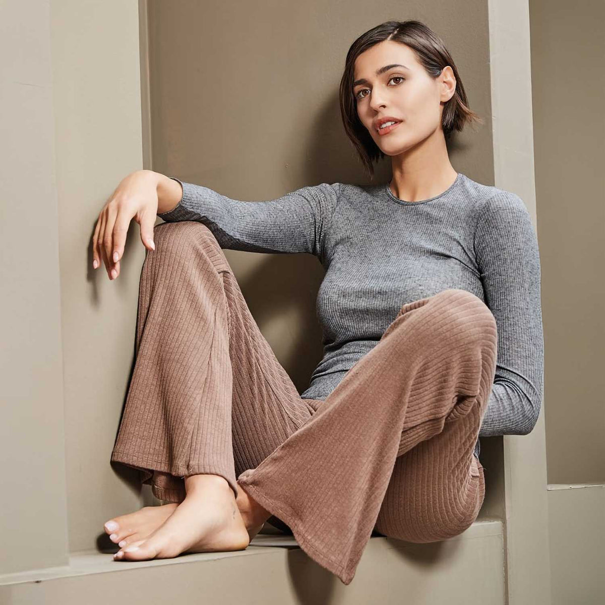 Maglia donna scollo rotondo in cashmere MySublyme 4312