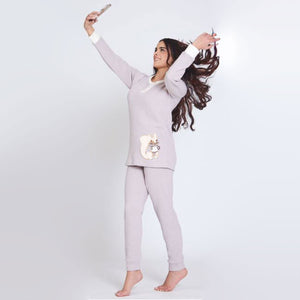 Pigiama donna punto milano Nazareno Gabrielli D6045