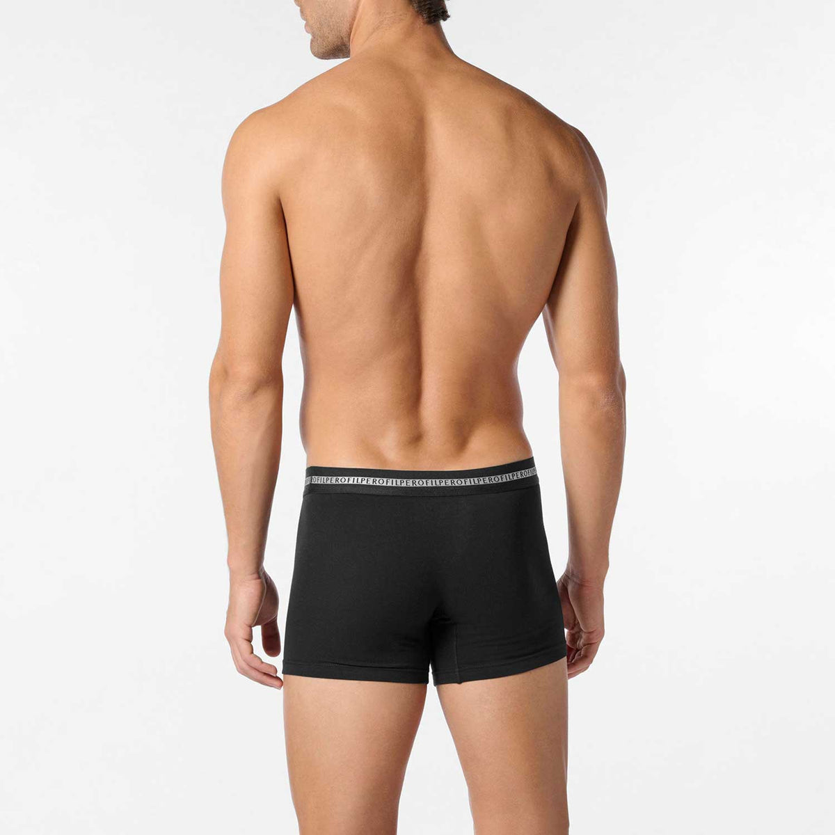 Boxer parigamba lungo cotone elasticizzato Perofil 2 pezzi