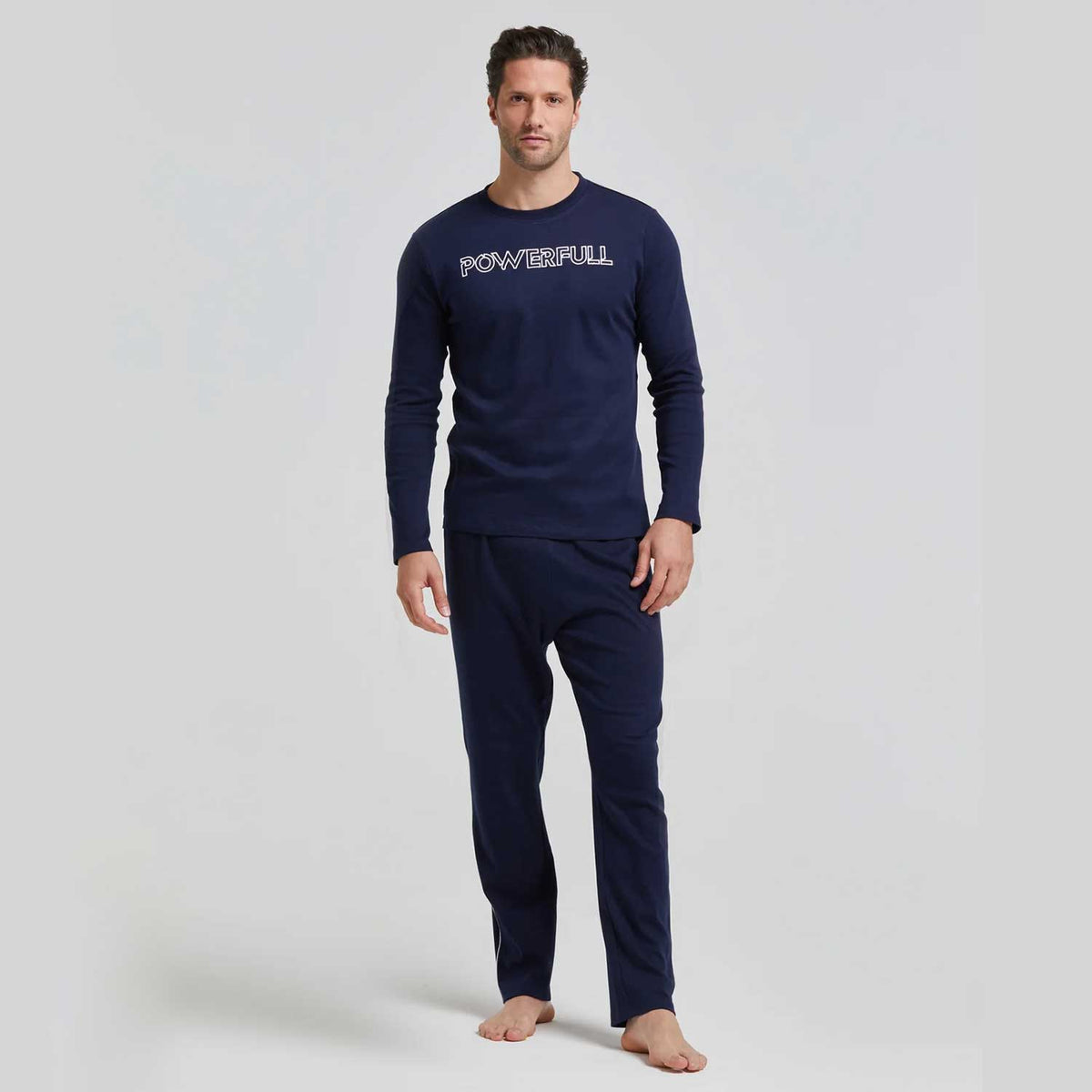 Pigiama uomo in caldo cotone Pompea Dover