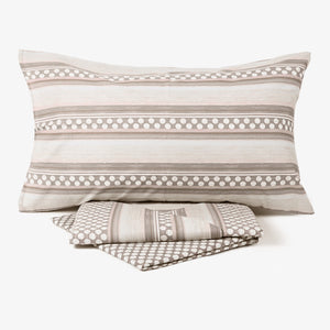 Completo letto pois 100% cotone Preziosa alba 57