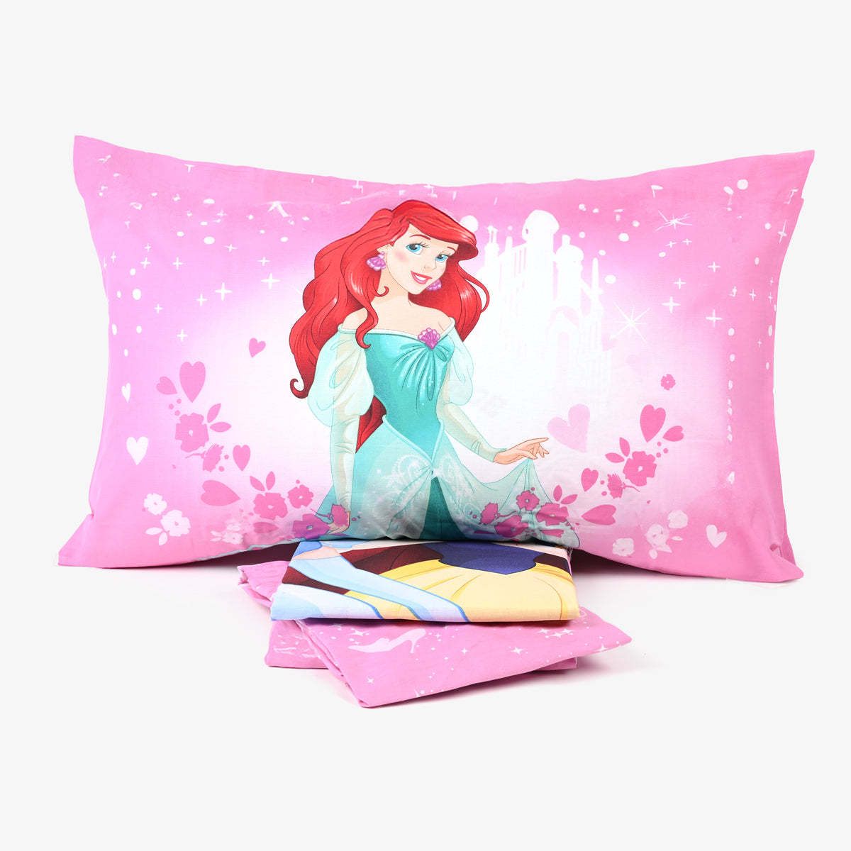 Completo letto principesse 100% cotone Disney