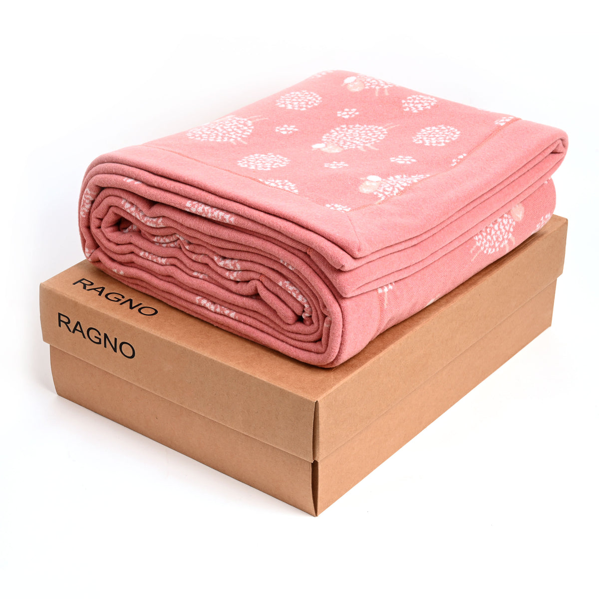 Coperta soffice eco pile Ragno D070YP pesco 190x130