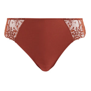 Slip in microfibra e tulle ricamato Sans Complexe 60PAL79