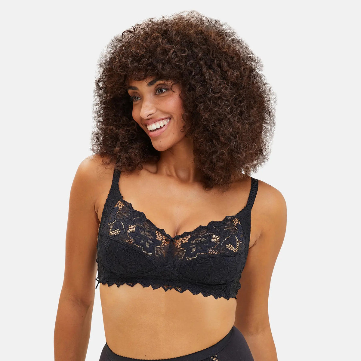Reggiseno donna in pizzo senza ferretto Sans Complexe 744438