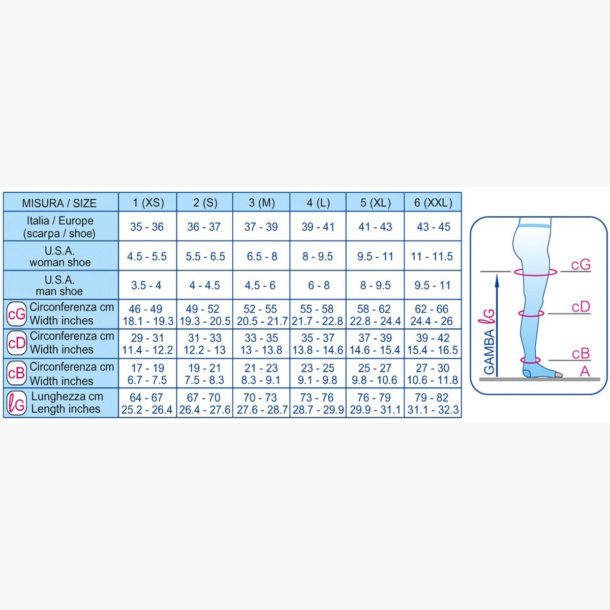 Collant compressione graduata punta aperta 140 den Scudotex 593