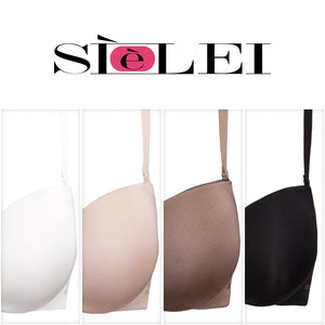 Reggiseno push up SièLei 1344 new con ferretto microfibra