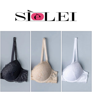Reggiseno push up con ferretto Sièlei 2444 in pizzo