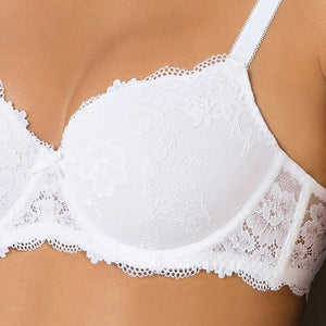 Reggiseno con ferretto Sièlei 2454 imbottito in pizzo