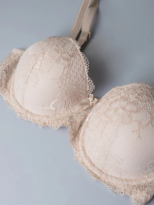 Reggiseno con ferretto Sièlei 2454 imbottito in pizzo