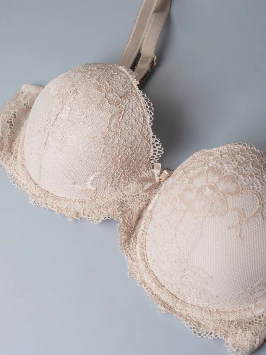 Reggiseno con ferretto Sièlei 2454 imbottito in pizzo