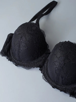 Reggiseno con ferretto Sièlei 2454 imbottito in pizzo