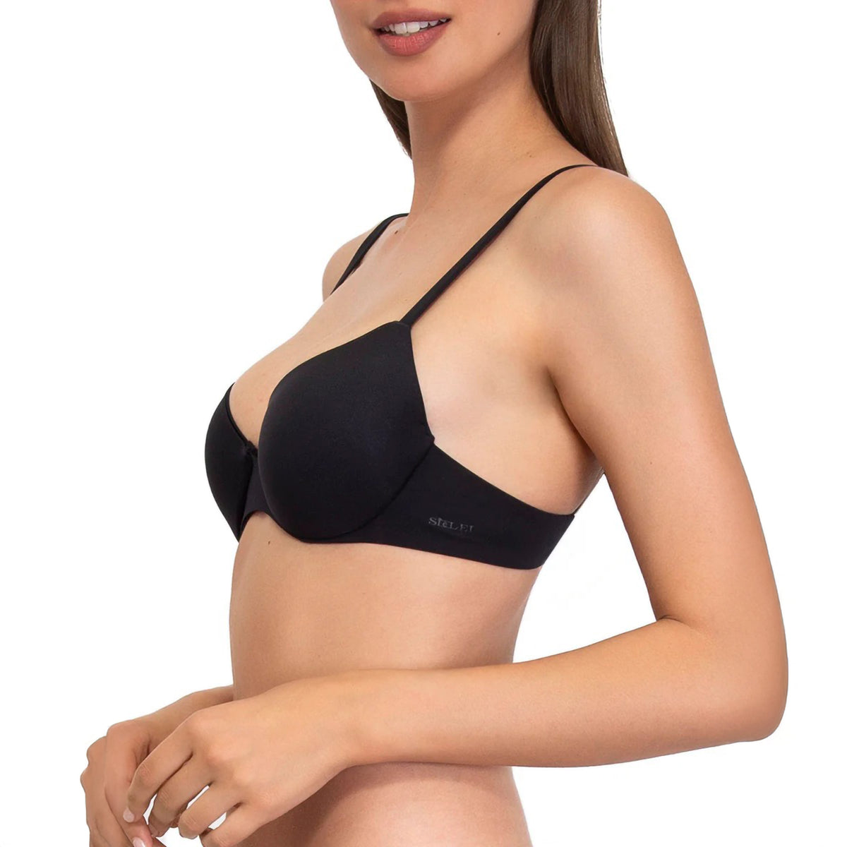 Reggiseno balconcino SièLei 1328 imbottito con ferretto