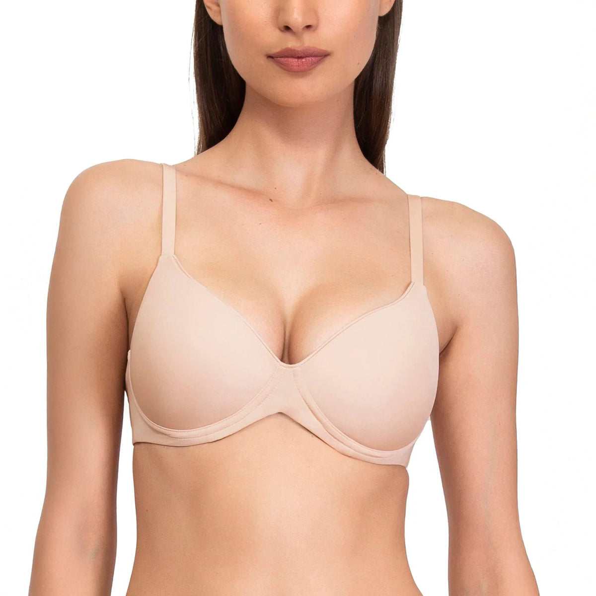 Reggiseno push-up senza ferretto Sielei 1556 preformato